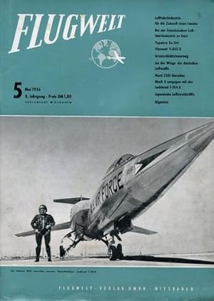 Image du vendeur pour Flugwelt - 1956 Heft 5 Mai, Offizielles Organ des Bundesverbandes der Deutschen Luftfahrtindustrie e.V. mis en vente par Antiquariat Lindbergh