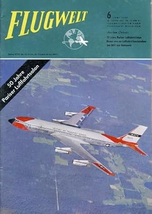 Image du vendeur pour Flugwelt - 1959 Heft 6 Juni, Offizielles Organ des Bundesverbandes der Deutschen Luftfahrtindustrie e.V. mis en vente par Antiquariat Lindbergh