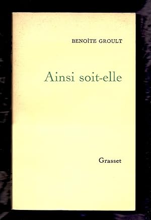 Seller image for AINSI SOIT-ELLE for sale by Libreria 7 Soles