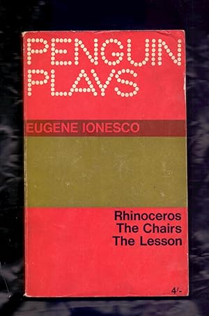 Image du vendeur pour RHINOCEROS - THE CHAIRS - THE LESSON mis en vente par Libreria 7 Soles