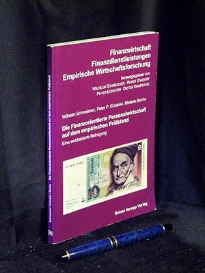 Die Finanzorientierte Personalwirtschaft auf dem empirischen Prüfstand - Eine webbasierte Befragu...