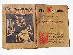 Seller image for The Philistine (August 1909): A Periodical of Protest for sale by Bloomsbury Books