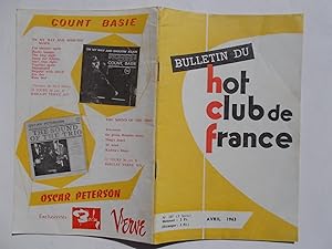 Imagen del vendedor de Bulletin du Hot Club de France (No. 127 Avril April 1963) (Magazine) a la venta por Bloomsbury Books