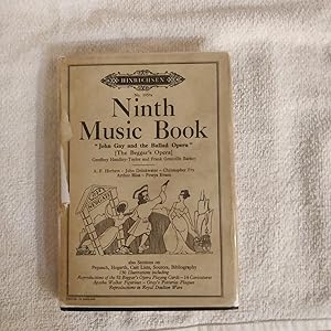 Imagen del vendedor de Hinrichsen No. 1957a : Ninth Music Book: "John Gay and the Ballad Opera" [The Beggar's Opera] a la venta por Reifsnyder Books