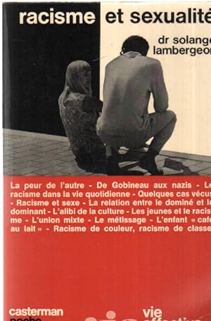 Seller image for Racisme et sexualit for sale by librairie philippe arnaiz