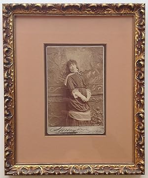 Framed Signed Cabinet Photograph