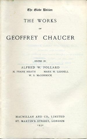 Imagen del vendedor de The Works of Geoffrey Chaucer a la venta por Godley Books