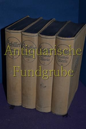 Seller image for Schillers smmtliche Werke in zwlf Bnden. Mit einer biographischen Einleitung von Prof.Dr.J.Wychgram. for sale by Antiquarische Fundgrube e.U.