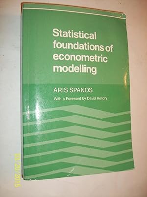 Imagen del vendedor de Statistical Foundations of Econometric Modelling a la venta por Lowest Priced Quality Rare Books