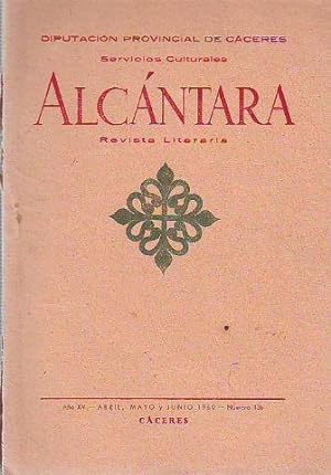 ALCANTARA REVISTA LITERARIA. NUM. 136.