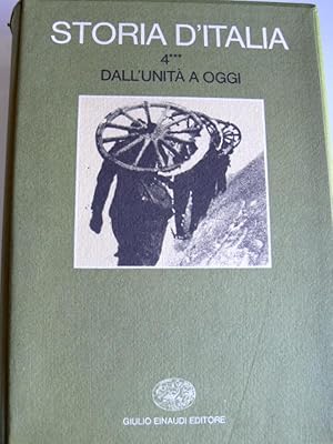 STORIA D'ITALIA DALL'UNITÀ A OGGI STORIA POLITICA E SOCIALE VOL 4 TOMO 3 Storia d'Italia: 4\3