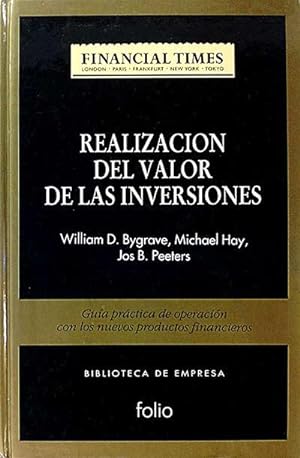 Seller image for Realizacin del valor de las inversiones for sale by LibroUsado | TikBooks