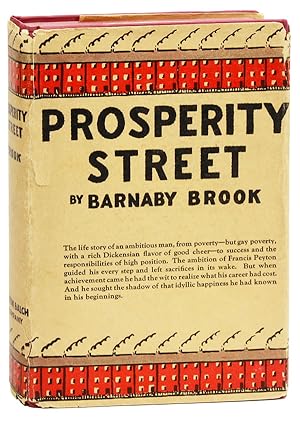 Imagen del vendedor de Prosperity Street a la venta por Lorne Bair Rare Books, ABAA