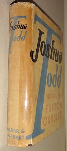 Seller image for Joshua Todd [Association Copy] for sale by DogStar Books