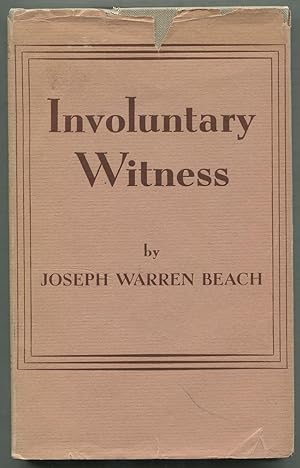 Bild des Verkufers fr Involuntary Witness zum Verkauf von Between the Covers-Rare Books, Inc. ABAA