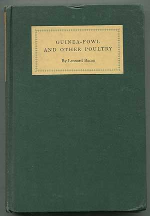 Bild des Verkufers fr Guinea-Fowl and Other Poultry zum Verkauf von Between the Covers-Rare Books, Inc. ABAA