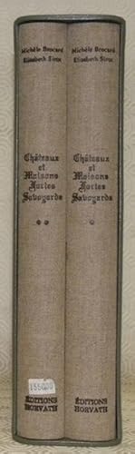 Imagen del vendedor de Chteaux et Maisons Fortes Savoyards. Les aquarelles de Savoie sont d'Edmond Brocard. Les aquarelles de Haute-Savoie sont de Paul Jacquet. Les dessins des blasons sont de Marcel Sauthier. En 2 volumes: 1ere et 2eme parties. a la venta por Bouquinerie du Varis