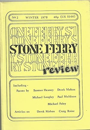 Image du vendeur pour Stone Ferry Review - Winter 1978 mis en vente par Chaucer Head Bookshop, Stratford on Avon