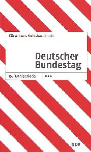 Bild des Verkufers fr Krschners Volkshandbuch Deutscher Bundestag. 15. Wahlperiode (2002-2006) zum Verkauf von Leserstrahl  (Preise inkl. MwSt.)
