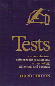 Bild des Verkufers fr Tests: A Comprehensive Reference for Assessments in Psychology, Education, and Business zum Verkauf von Leserstrahl  (Preise inkl. MwSt.)