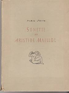 Sonette an Aristide Maillol.