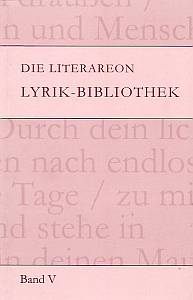 Immagine del venditore per Die Literareon Lyrik-Bibliothek: BD 5 venduto da Leserstrahl  (Preise inkl. MwSt.)