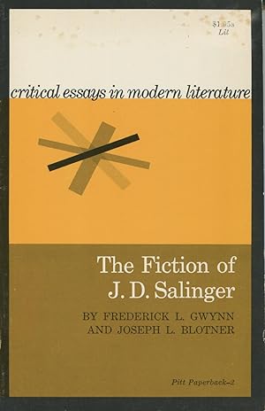 Immagine del venditore per The Fiction of J. D. Salinger (Critical Essays in Modern Literature Ser.) venduto da Kenneth A. Himber