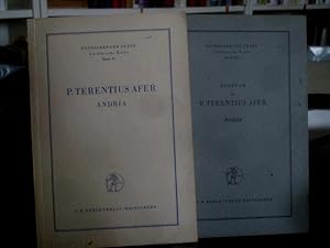 Image du vendeur pour Andria. Text + Glossar. 2 Bnde. Textbearbeitung, Einleitung und Eigennamenverzeichnis von Andreas Thierfelder. (= Heidelberger Texte, Lateinische Reihe Band 22 + 22a). mis en vente par Altstadt-Antiquariat Nowicki-Hecht UG