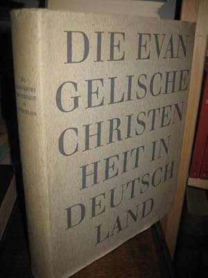 Bild des Verkufers fr Die evangelische Christenheit in Deutschland. Gestalt und Auftrag. zum Verkauf von Antiquariat Hecht