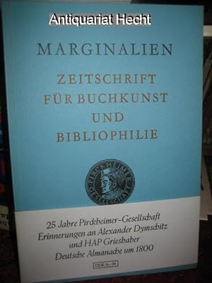 Marginalien 83/1981. Zeitschrift für Buchkunst und Bibliophilie (bis 1968: Blätter der Pirckheime...