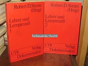 Lehrer und Lernprozeß. Band 1 + 2. Zwei Bände (vollständig). (= Uni-Taschenbücher UTB 567 +568).