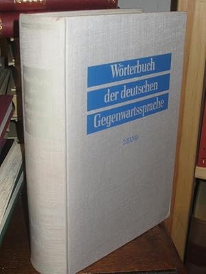 Wörterbuch der deutschen Gegenwartssprache. 2. Band: Deutsch - Glauben.