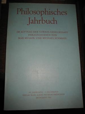 Imagen del vendedor de Philosophisches Jahrbuch der Grres-Gesellschaft. 69. Jahrgang. 2. Halbband. a la venta por Altstadt-Antiquariat Nowicki-Hecht UG