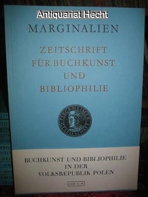 Marginalien 91/1983. Zeitschrift für Buchkunst und Bibliophilie (bis 1968: Blätter der Pirckheime...