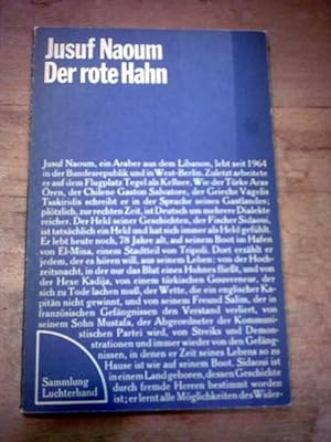Seller image for Der rote Hahn. Erzhlungen des Fischers Sidaoui. for sale by Antiquariat Hecht