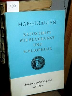 Marginalien 107 1987/3. Zeitschrift für Buchkunst und Bibliophilie (bis 1968: Blätter der Pirckhe...