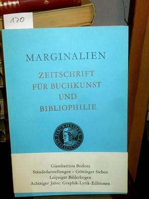 Marginalien 120 1990/4. Zeitschrift für Buchkunst und Bibliophilie (bis 1968: Blätter der Pirckhe...