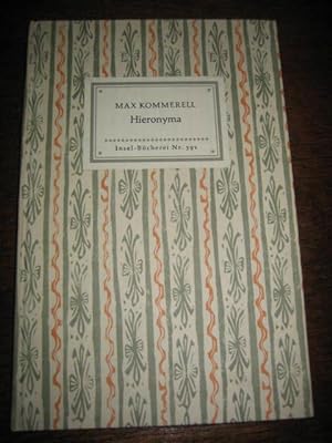 Bild des Verkäufers für Hieronyma. Insel-Bücherei 591/1. zum Verkauf von Altstadt-Antiquariat Nowicki-Hecht UG