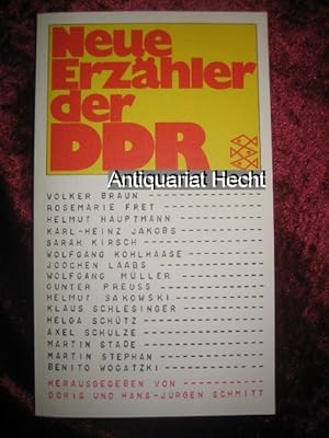 Bild des Verkufers fr Neue Erzhler der DDR. zum Verkauf von Antiquariat Hecht