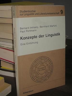 Imagen del vendedor de Konzepte der Linguistik. Eine Einfhrung. (= Studienbcher zur Linguistik und Literaturwissenschaft ; Bd. 9). a la venta por Altstadt-Antiquariat Nowicki-Hecht UG