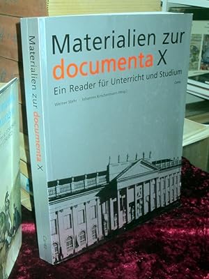 Seller image for Materialien zur Documenta X. Ein Reader fr Unterricht und Studium. (= Schriftenreihe des Documenta-Archivs ; Bd. 6). for sale by Altstadt-Antiquariat Nowicki-Hecht UG