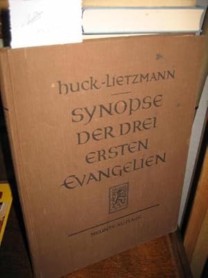 Immagine del venditore per Synopse der drei ersten Evangelien. Unter Mitwirkung von H. G. Opitz vllig neu bearbeitet von Hans Lietzmann. venduto da Altstadt-Antiquariat Nowicki-Hecht UG