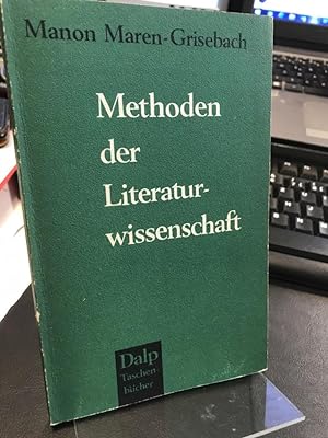 Seller image for Methoden der Literaturwissenschaft. Dapl Taschenbcher. for sale by Altstadt-Antiquariat Nowicki-Hecht UG