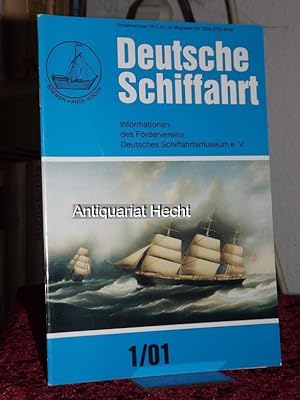 Imagen del vendedor de Deutsche Schiffahrt 1/01. Informationen des Frdervereins Deutsches Schiffahrtsmuseum e.V. a la venta por Altstadt-Antiquariat Nowicki-Hecht UG