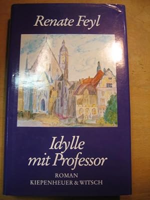 Bild des Verkufers fr Idylle mit Professor. Roman. zum Verkauf von Altstadt-Antiquariat Nowicki-Hecht UG