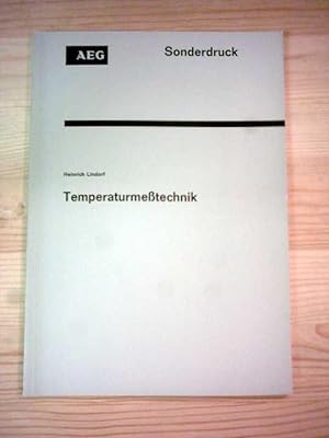 Bild des Verkufers fr Temperaturmetechnik. (= AEG Sonderdruck). zum Verkauf von Antiquariat Hecht