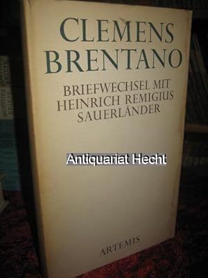 Briefwechsel mit Heinrich Remigius Sauerländer.