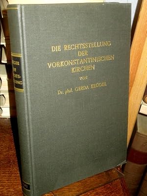 Seller image for Die Rechtsstellung der vorkonstantinischen Kirchen. (= Kirchenrechtliche Abhandlungen Heft 115/116). for sale by Altstadt-Antiquariat Nowicki-Hecht UG