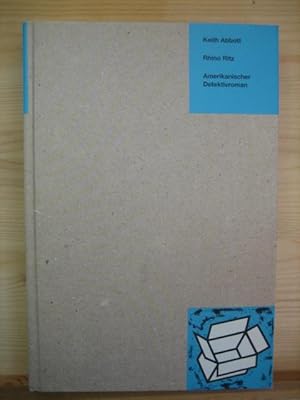 Bild des Verkufers fr Rhino Ritz. Ein amerikanischer Detektivroman mit Ernest Hemingway, Gertrude Stein & Freunden, bersetzt von Gnter Ohnemus. zum Verkauf von Altstadt-Antiquariat Nowicki-Hecht UG