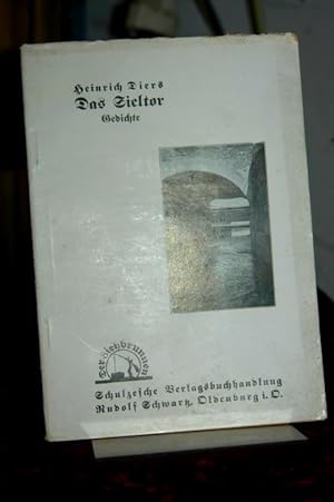 Bild des Verkufers fr Das Sieltor. Gedichte. (= Der Ziehbrunnen , Bd. 3). zum Verkauf von Antiquariat Hecht